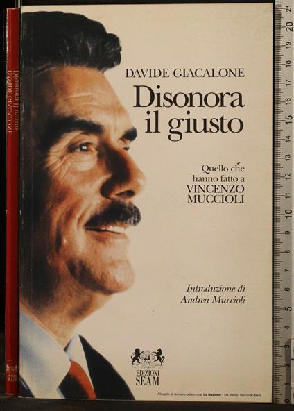 Disonora Il Giusto - Davide Giacalone - copertina