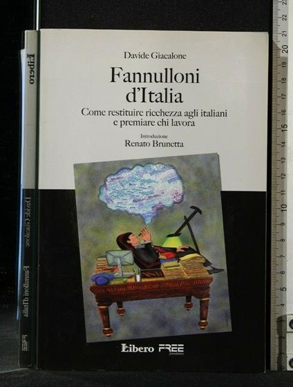 Fannulloni D'Italia - Davide Giacalone - copertina