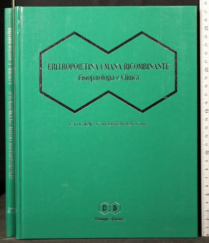 Eritropoietina Umana Ricombinante - Locatelli - copertina