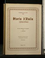 Frammenti di Un Secolo Della Storia D'Italia ( 1846-1946)