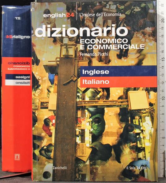 Dizionario economico e commerciale - Fernando Picchi - copertina