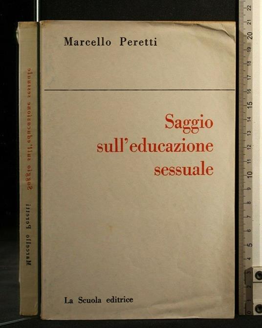 Saggio Sull'Educazione Sessuale - Marcello Peretti - copertina