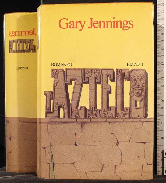 L' Azteco - Gary Jennings - copertina