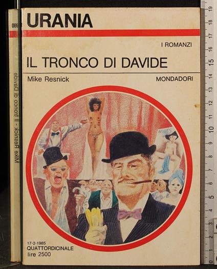 Il tronco di Davide - Mike Resnick - copertina