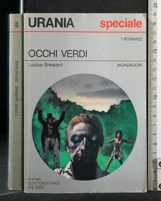 Occhi Verdi - Lucius Shepard - copertina