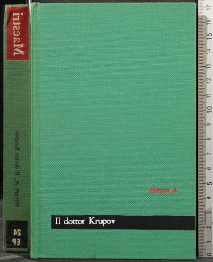 Il Dottor Krupov - Aleksandr Herzen - copertina