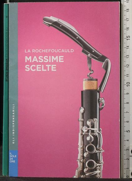 Massime Scelte - François de La Rochefoucauld - copertina