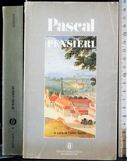 Pensieri - Blaise Pascal - copertina