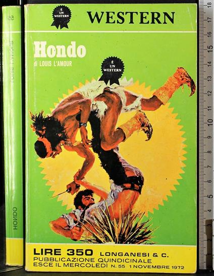 Western. Hondo - Louis L'Amour - copertina