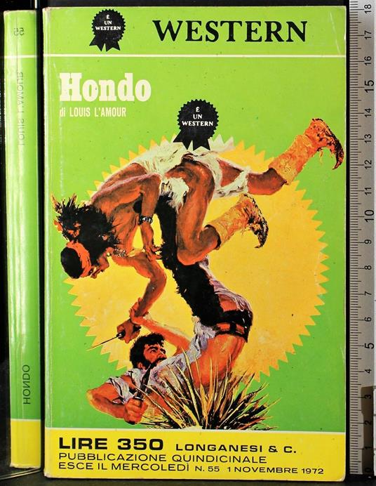 Western. Hondo - Louis L'Amour - copertina