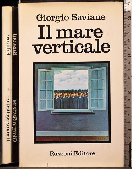 Il mare verticale - Giorgio Saviane - copertina