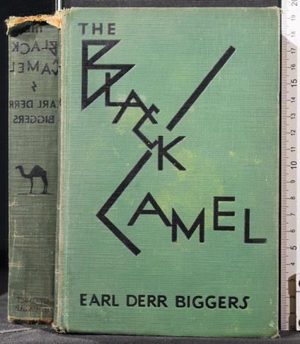 The Black Camel - Earl D. Biggers - copertina