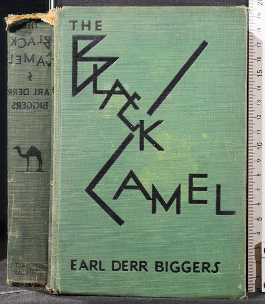 The Black Camel - Earl D. Biggers - copertina