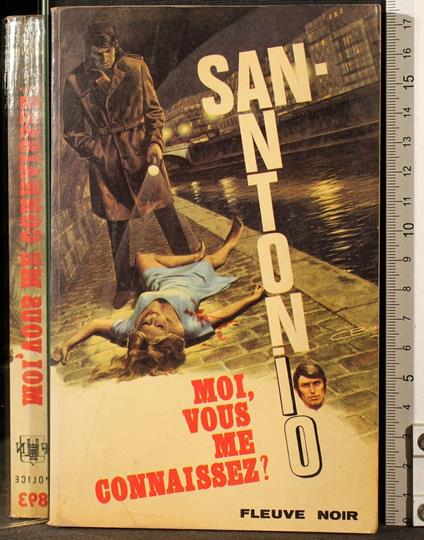 Moi vous me connaissez? - Sanantonio - copertina