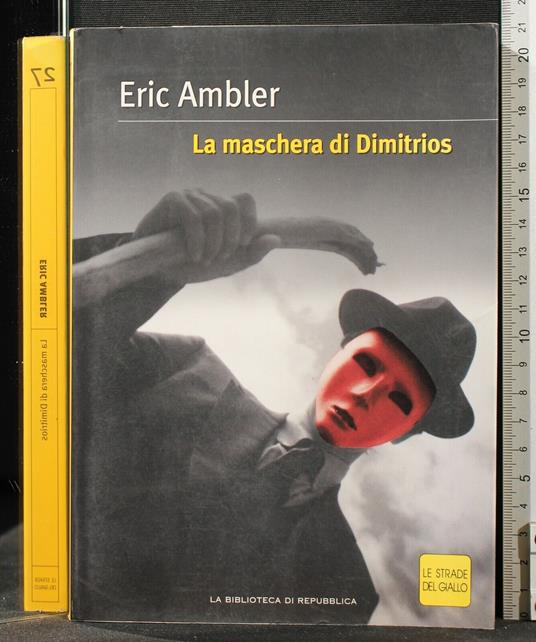 La Maschera di Dimitrios - Eric Ambler - copertina