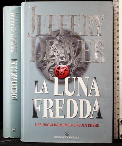 La luna fredda - Jeffery Deaver - copertina
