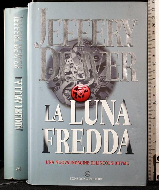 La luna fredda - Jeffery Deaver - copertina