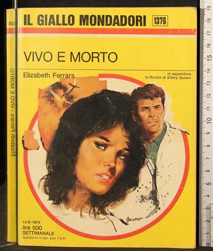 Vivo e morto - Elizabeth Ferrars - copertina