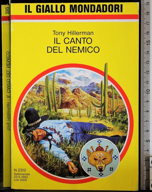 Il canto del nemico - Tony Hillerman - copertina
