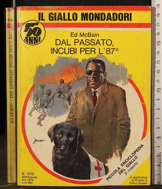 Dal passato incubi per l'87° - Ed McBain - copertina
