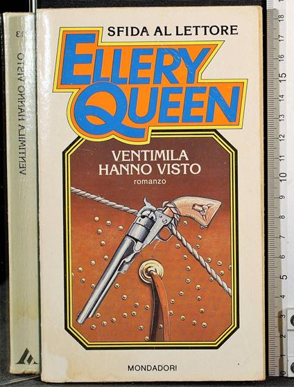 Ventimila hanno visto - Ellery Queen - copertina