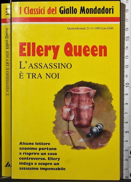 L' assassinio è tra noi - Ellery Queen - copertina