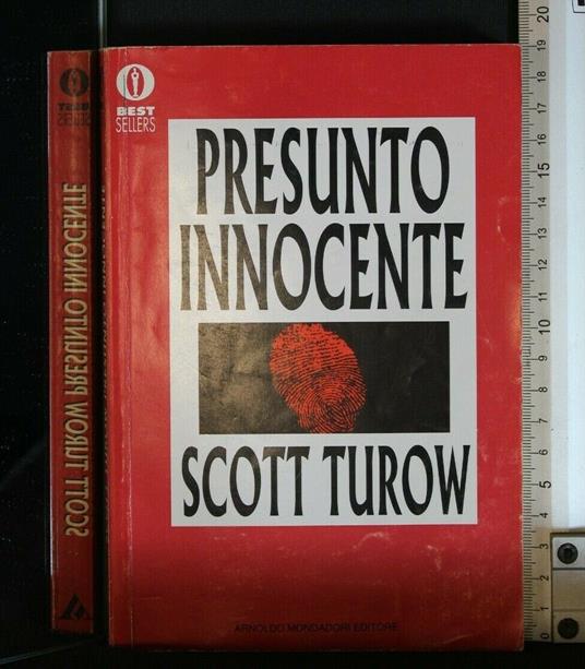 Presunto Innocente - Scott Turow - copertina
