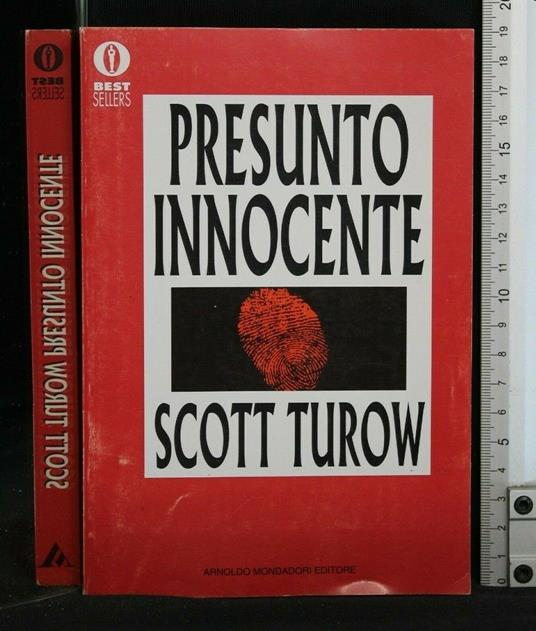 Presunto Innocente - Scott Turow - copertina