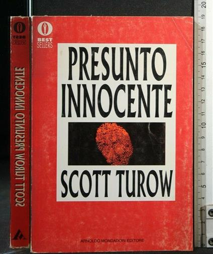 Presunto Innocente - Scott Turow - copertina