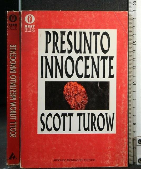 Presunto Innocente - Scott Turow - copertina