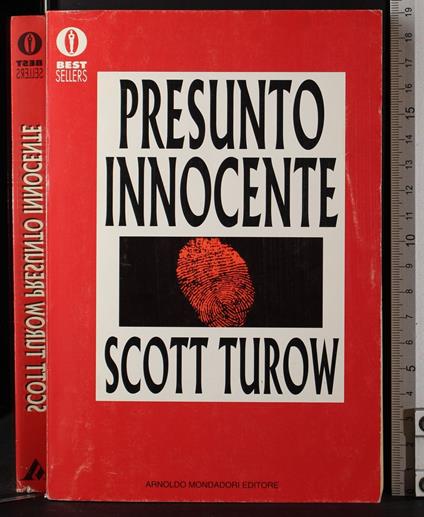 Presunto innocente - Scott Turow - copertina
