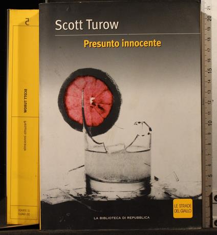 Presunto innocente - Scott Turow - copertina