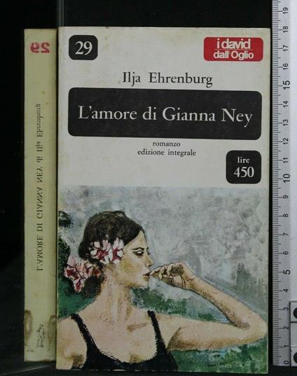 L' Amore di Gianna Ney - Il'ja Ehrenburg - copertina