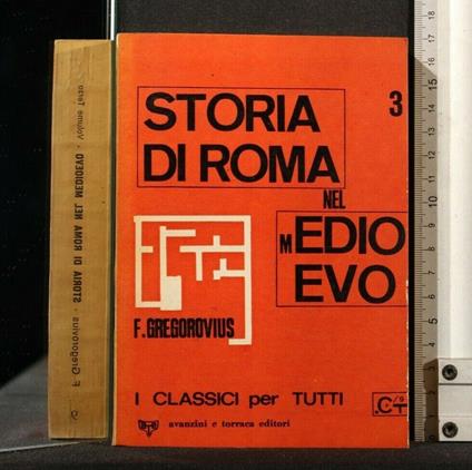 Storia di Roma Nel Medioevo Vol 3 2 - Ferdinand Gregorovius - copertina