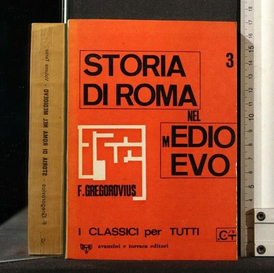 Storia di Roma Nel Medioevo Vol 3 2 - Ferdinand Gregorovius - copertina