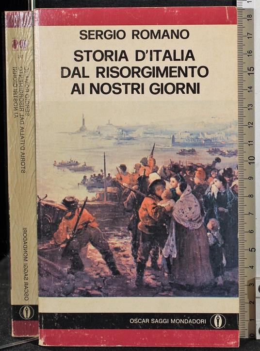 Storia d'Italia dal risorgimento ai nostri giorni - Romano - copertina