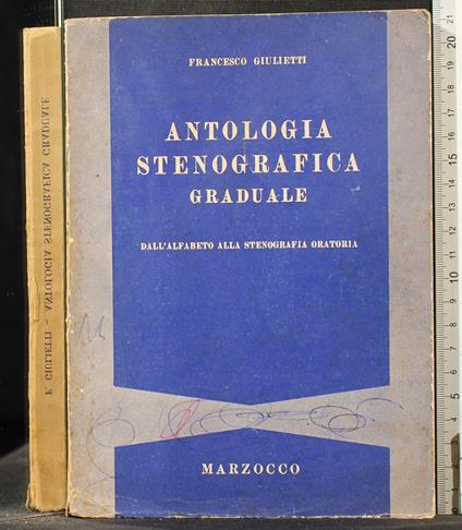 Antologia stenografica graduale - Francesco Giulietti - copertina