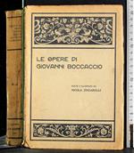Le opere di Giovanni Boccaccio