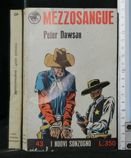 Mezzosangue - Peter Dawson - copertina