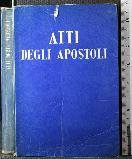 Atti degli apostoli - Martini - copertina