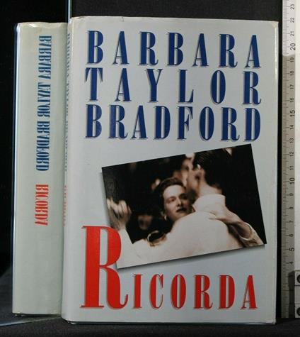 Ricorda - Barbara Taylor Bradford - copertina