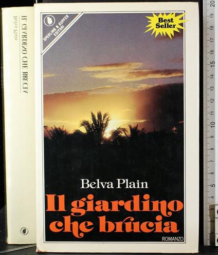 Il giardino che brucia - Belva Plain - copertina