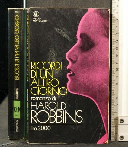 Ricordi di Un Altro Giorno - Harold Robbins - copertina