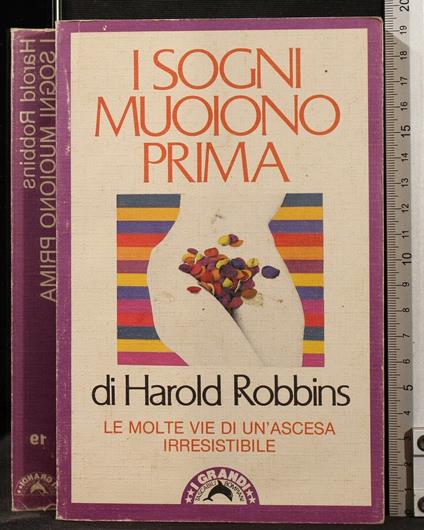 I Sogni Muoiono - Harold Robbins - copertina