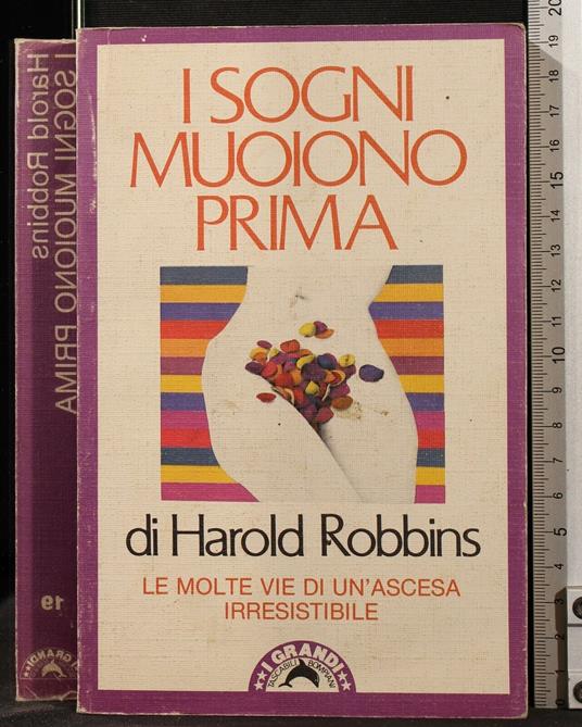 I Sogni Muoiono - Harold Robbins - copertina