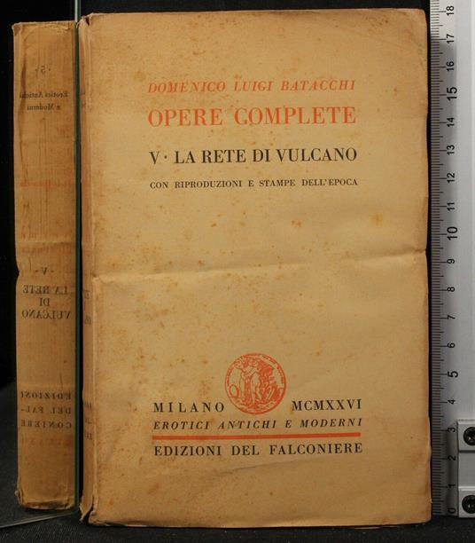 Opere Complete. Vol 5. La Rete di Vulcano - Domenico Batacchi - copertina