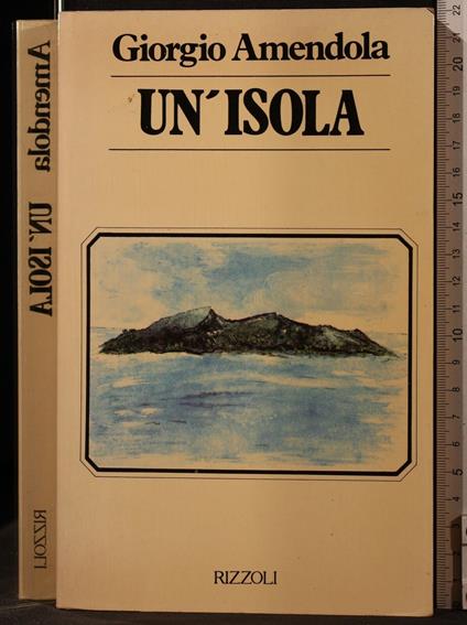 Un'Isola - Giorgio Amendola - copertina