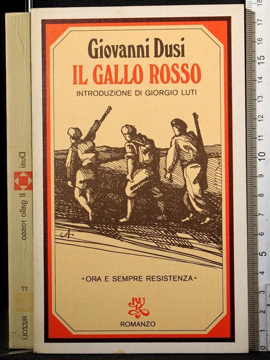 Il gallo rosso - Giovanni Dusi - copertina
