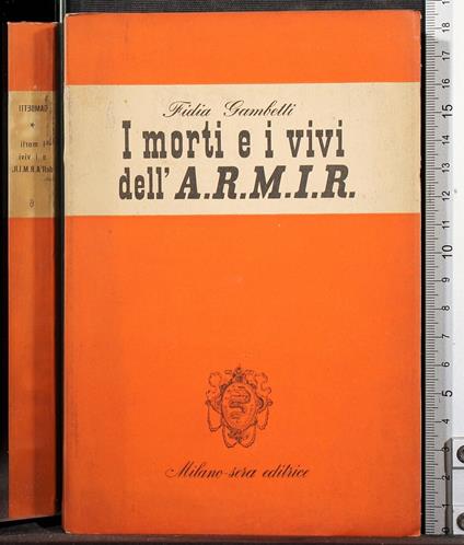 I morti e i vivi dell'ARMIR - Fidia Gambetti - copertina