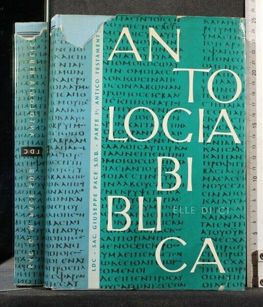 Antologia Biblica Parte I Antico Testamento - Giuseppe Pace - copertina